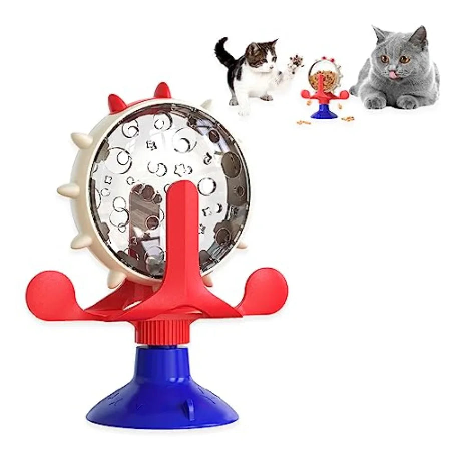 Treat Dispenser Toy — Gentle 360° Interactive Feeder for Stress Relief, Enrichment, and Slow‑Feed Play