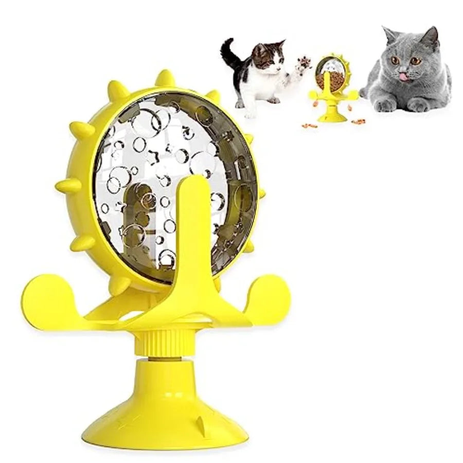 Treat Dispenser Toy — Gentle 360° Interactive Feeder for Stress Relief, Enrichment, and Slow‑Feed Play