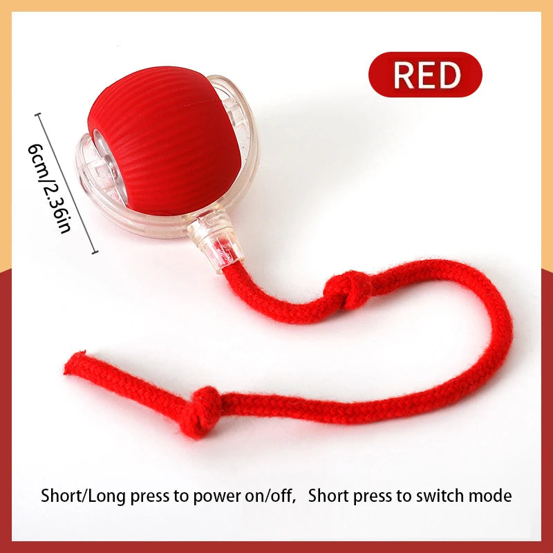 Smart Dog Toys Ball Electronic Interactive Pet Toy Moving Ball USB Automatic Moving Bouncing for Puppy Birthday gift Cat Product