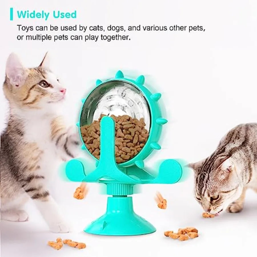 Treat Dispenser Toy — Gentle 360° Interactive Feeder for Stress Relief, Enrichment, and Slow‑Feed Play