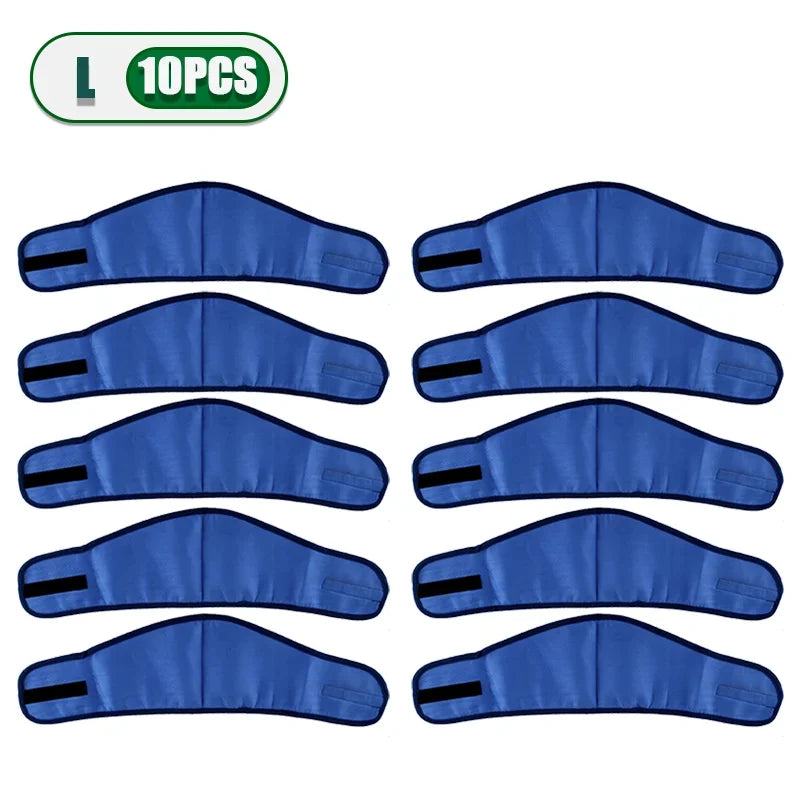 1-10PCS Summer Dog Cooling Collar Reusable Chill Scarf Breathable Pet Neck Wrap for Outdoor Use Heatstroke Prevention for Dogs