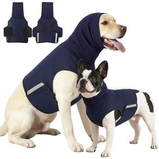 Dog Anxiety Vest,Skin-Friendly Thunder Jacket for Dogs,Dog Calming Shirt for Thunder,Fireworks,Vet Visits and Separation