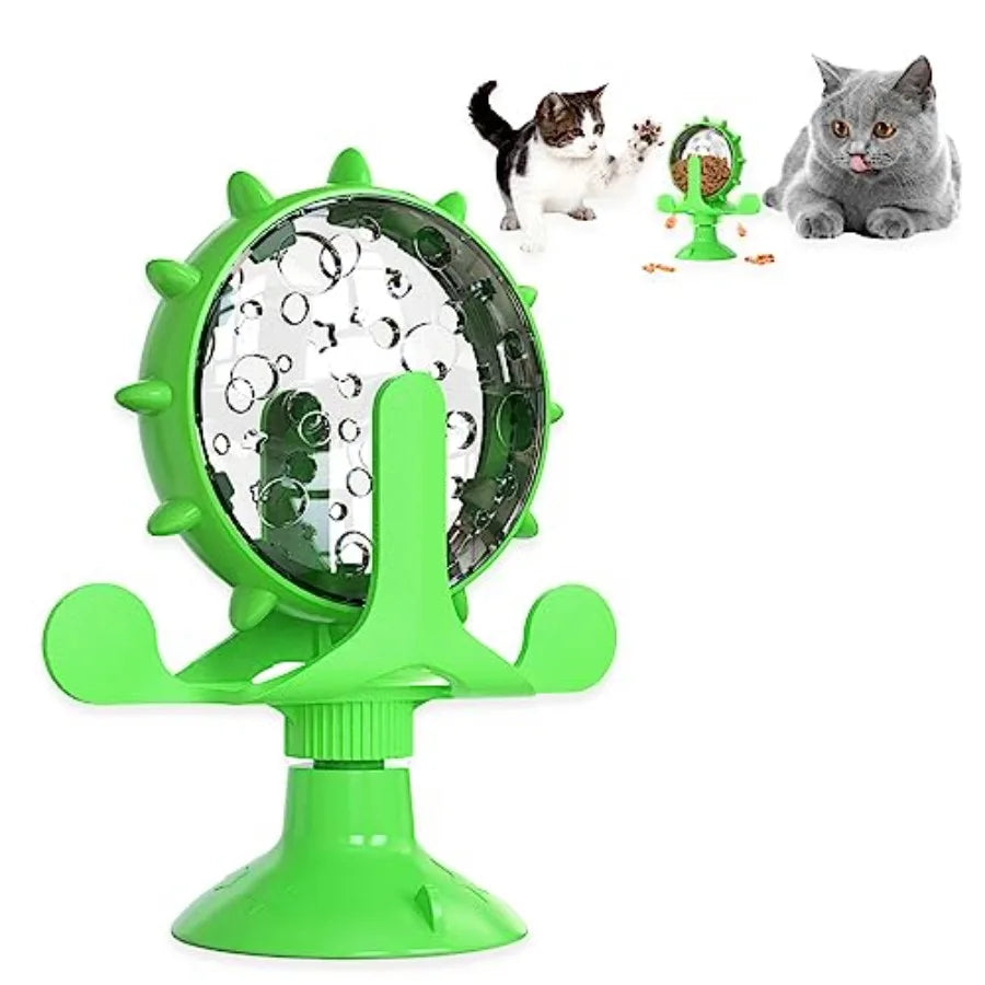 Treat Dispenser Toy — Gentle 360° Interactive Feeder for Stress Relief, Enrichment, and Slow‑Feed Play
