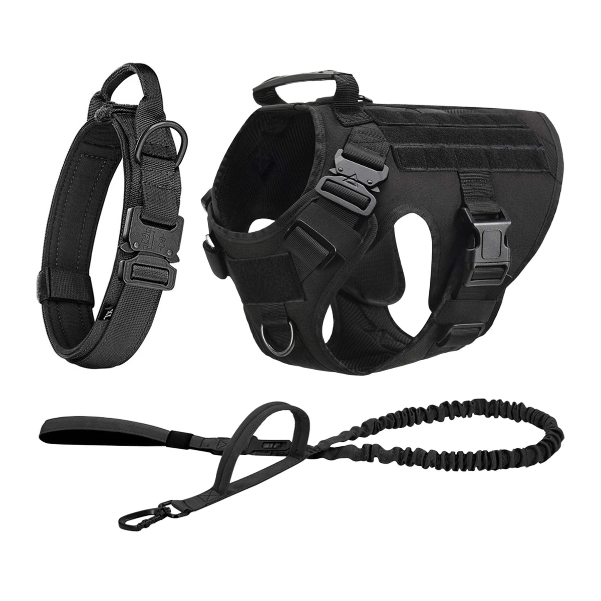 Support Harness Set — Comfortable Training Vest with Leash and Collar for Confident, Balanced Adventures.